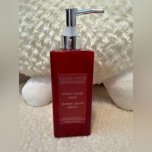 448. New Winter Candy Apple Hand Soap - Red